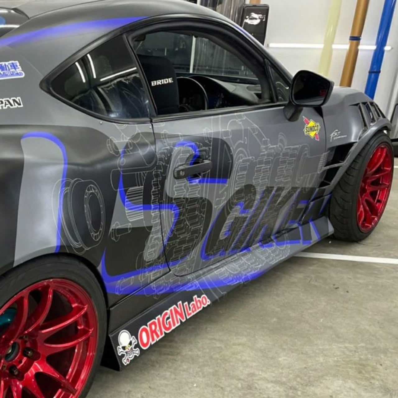 Origin Lab Drift Line Side Skirts (12-21 GT86/FRS)