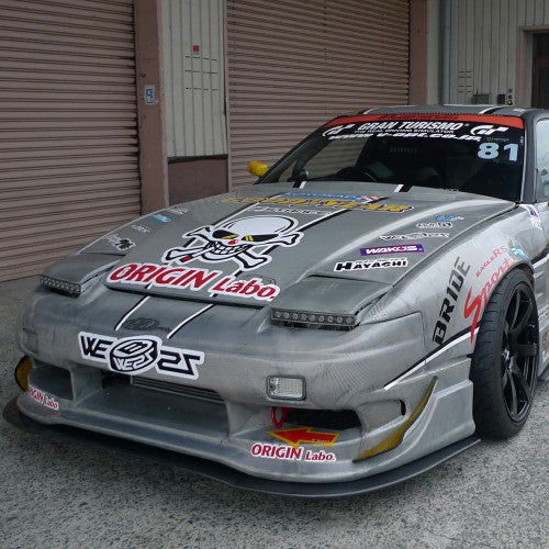 Origin Labo Racing Line Type 2 Side Skirt Full Kit for Onevia (89-94 S13)