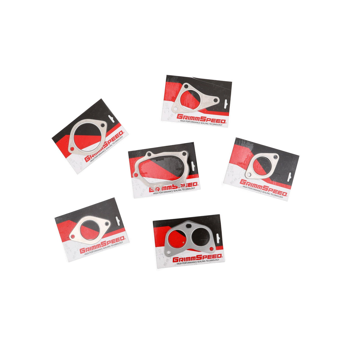 GrimmSpeed Exhaust Gasket Set - Subaru STI/WRX/FXT/LGT/OBXT for Subaru WRX/STI GDB/GRB/GVB/VAB
