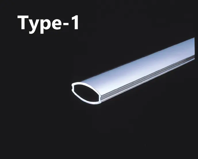 Cusco Type OS Aluminum, Flat-Wide Oval Shape Bar (Type-3) (Front) for Lexus LS400 UCF20 (1995-2000)