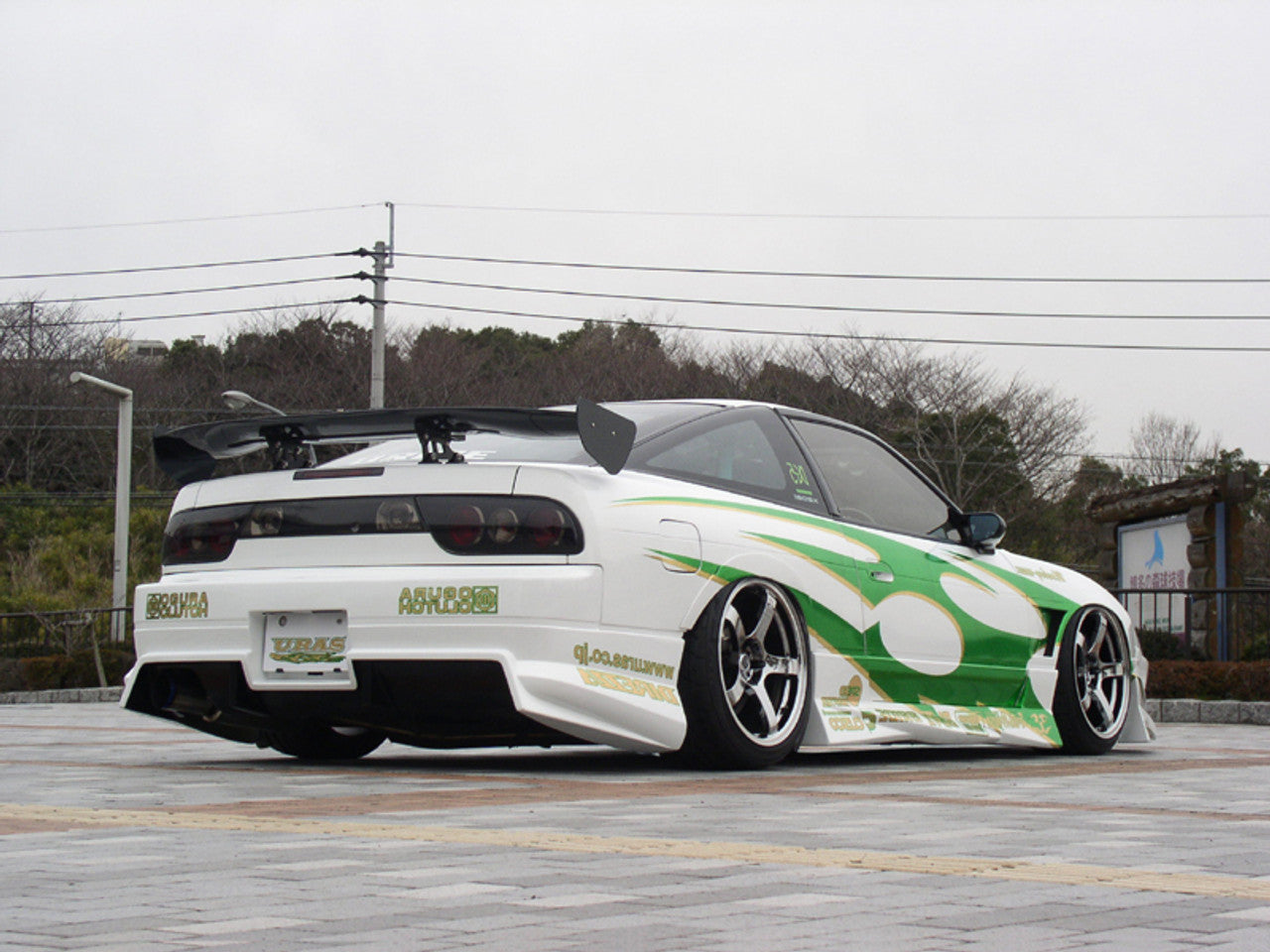 URAS Type S Side Skirts for 180sx (89-94 S13)
