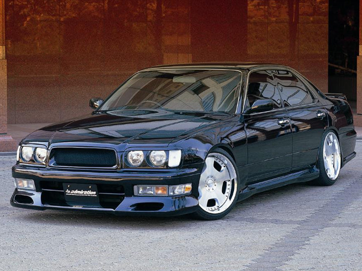 Admiration Type 1 Front Bumper Spoiler (early model) for Nissan Cedric/Gloria Gran Turismo Y33 (1995-1997)