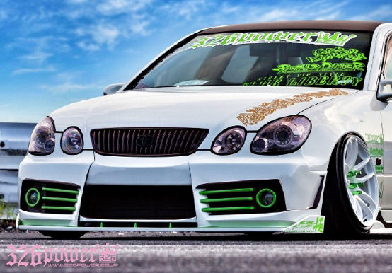 326 Power 3D☆STAR Front Bumper for Toyota Aristo JZS160 / JZS161