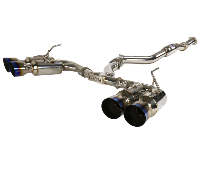 Invidia R400 Quad Titanium tip Cat-back Exhaust for Subaru WRX/STI GRB/GVB (2011-2014)