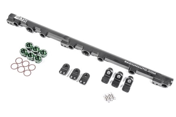 Radium Engineering Fuel Rail, Top Feed Conversion, Toyota 1JZ-GTE (Non VVT-i) for Toyota 1JZ-GTE engine 1JZ