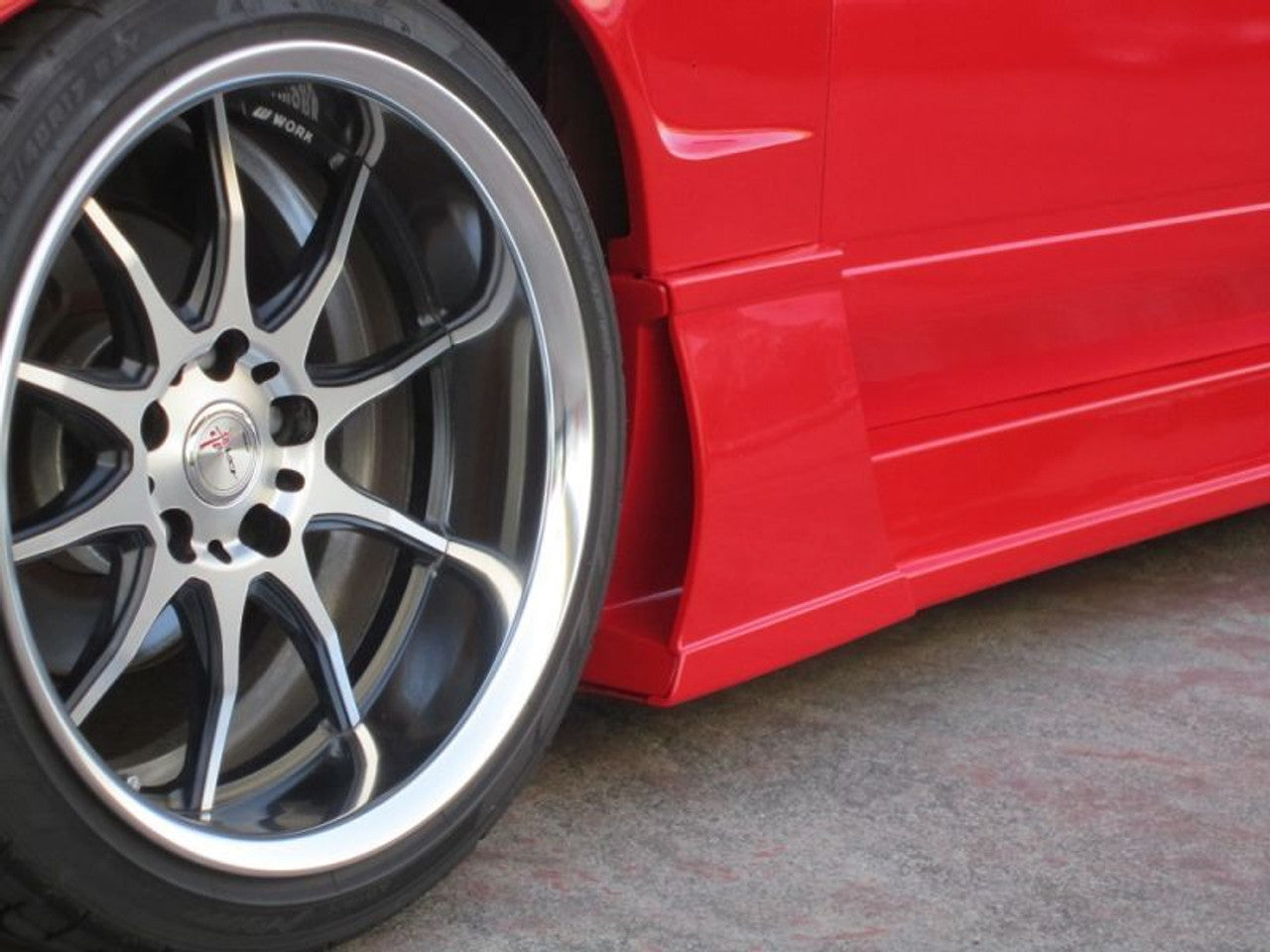Car Modify Wonder - Glare Side Skirt Option Type 1C (89-02 S13/14/15)