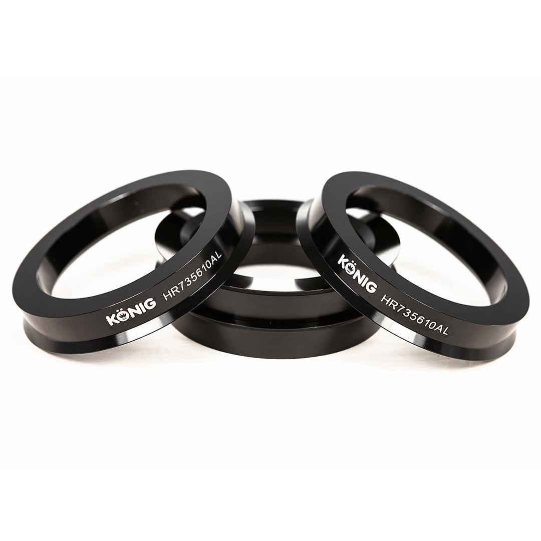 Konig HUB RING - ALUMINUM SET (4pcs) - 73.1mm O.D. / 56.1mm