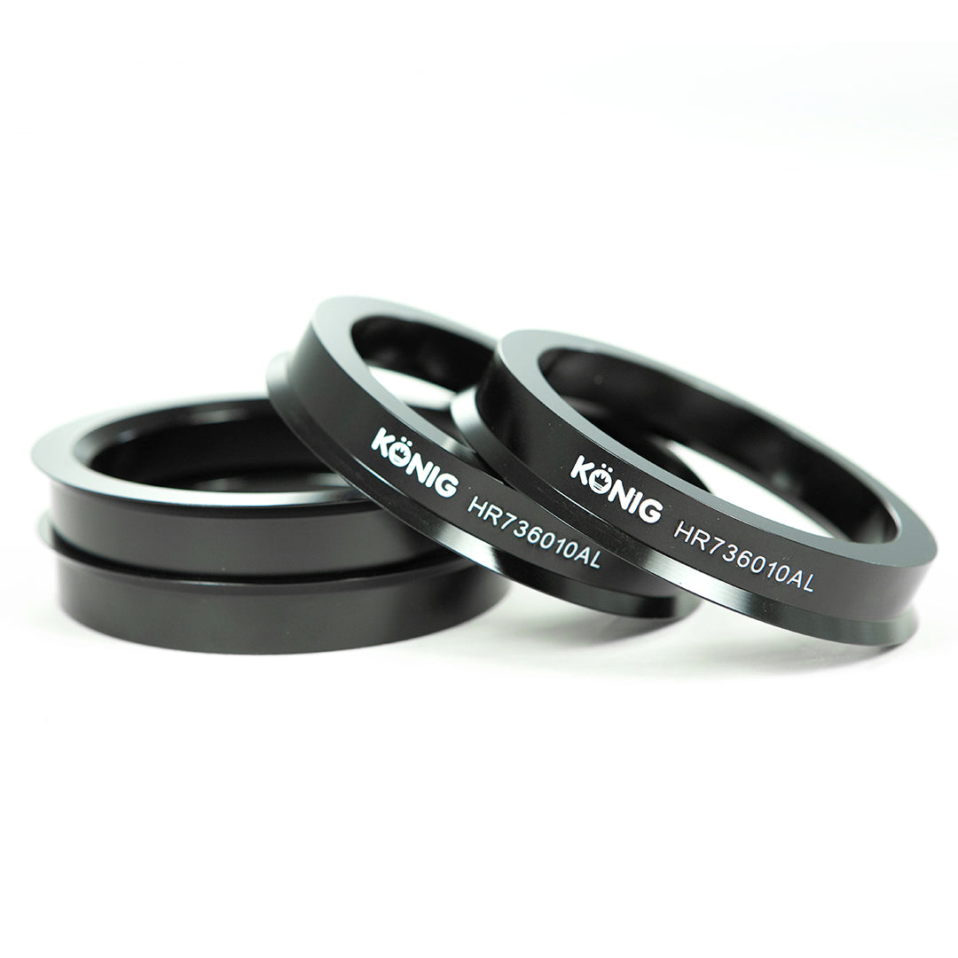 Konig HUB RING - ALUMINUM SET (4pcs) - 73.1mm O.D. / 60.1mm
