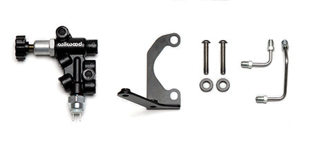 Wilwood Aluminum Tandem Master Cylinder w/ Pushrod 7/8" Bore 260-9439-BK
