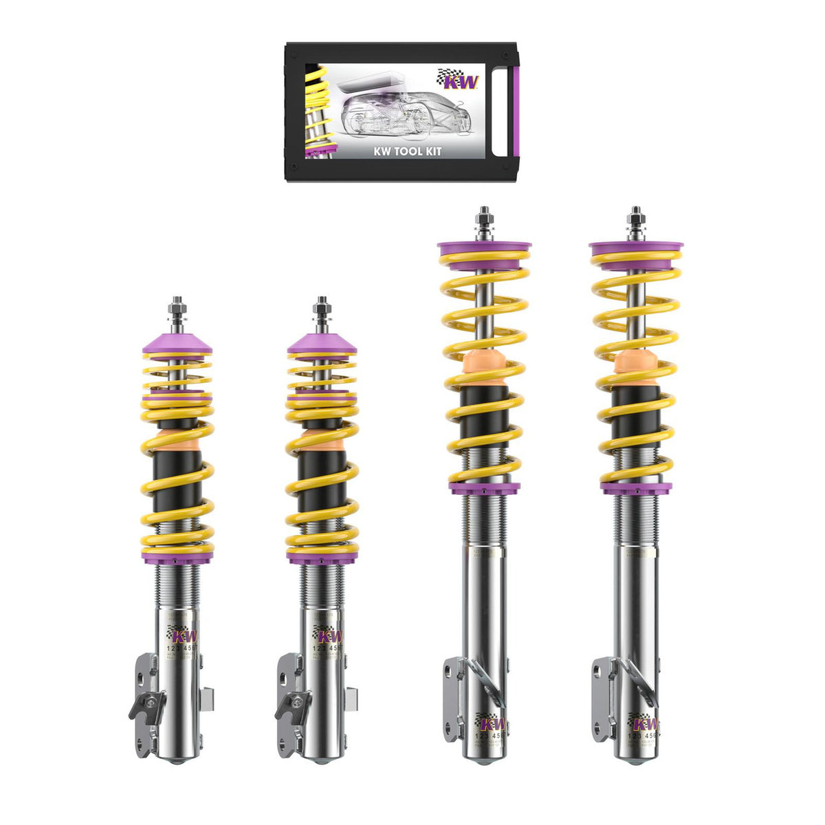 KW Coilover Kit V1 10245014 for Subaru Impreza WRX/STI GDB (2005-2007)