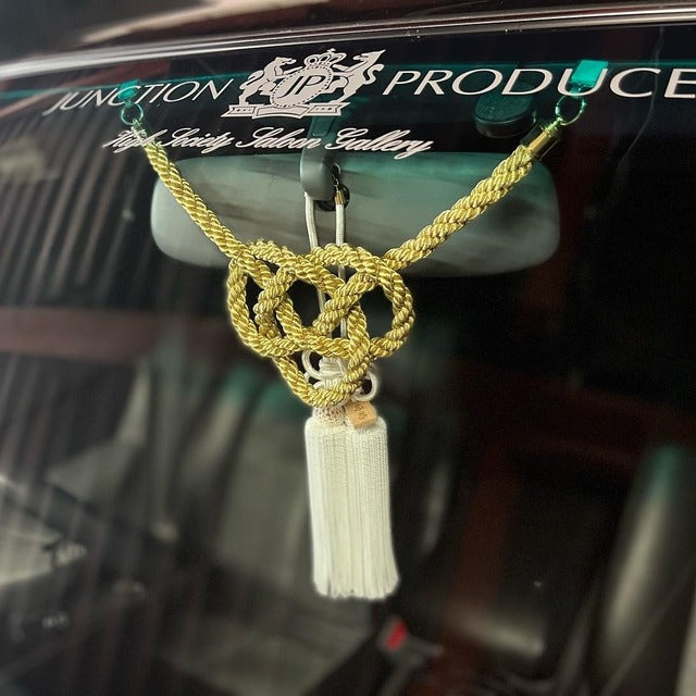 Junction Produce Gold Tsuna Rope & Fusa Tassel Set