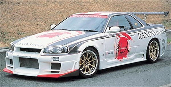 Aero Tech Japan RANDO SPORTS FB/SS/RB 3-Piece Body Kit for Nissan Skyline GT-R BNR34 (1999–2002)