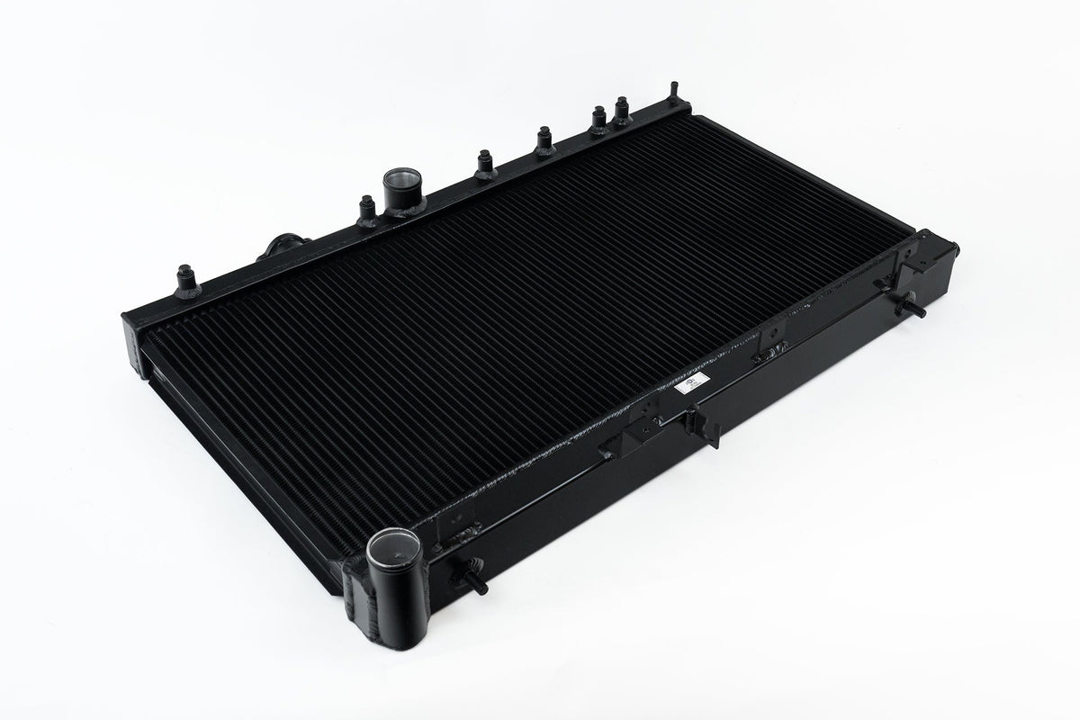 CSF All-Aluminum Radiator - w/ filler neck - Black for Subaru WRX/STI GDB (2002-2007)