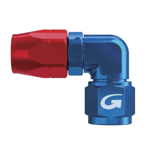 Goodridge 336-90 - 90 Degree Female Swivel Fitting Forged - Jic/Unf