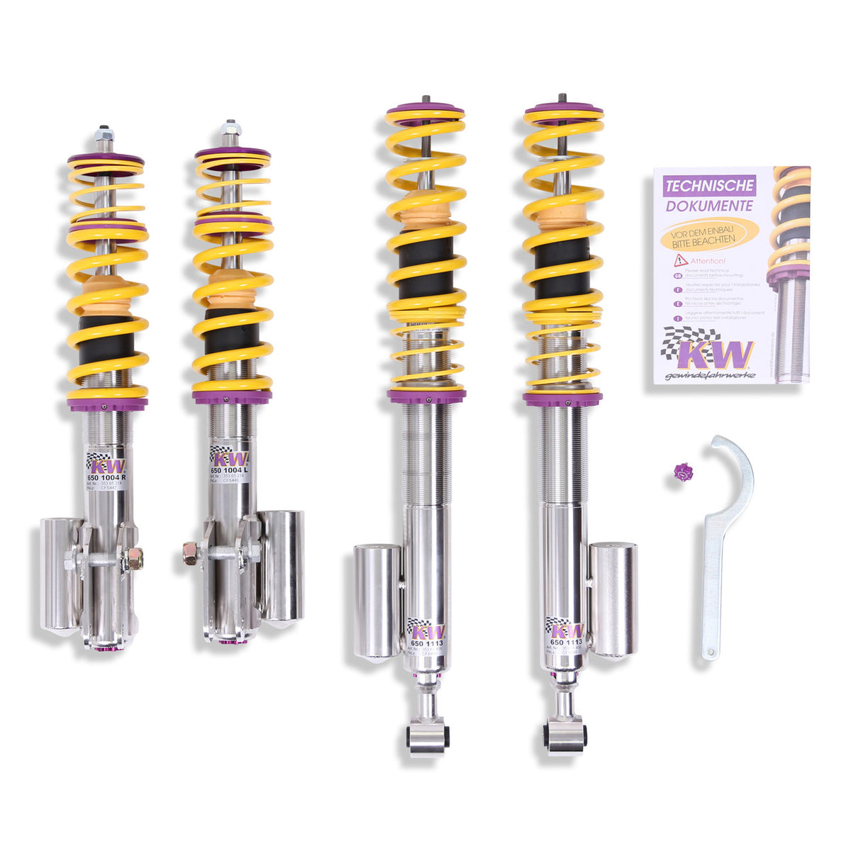 KW Coilover Kit V3 35265017 for Mitsubishi Lancer Evolution X CZ4A (2008-2015)