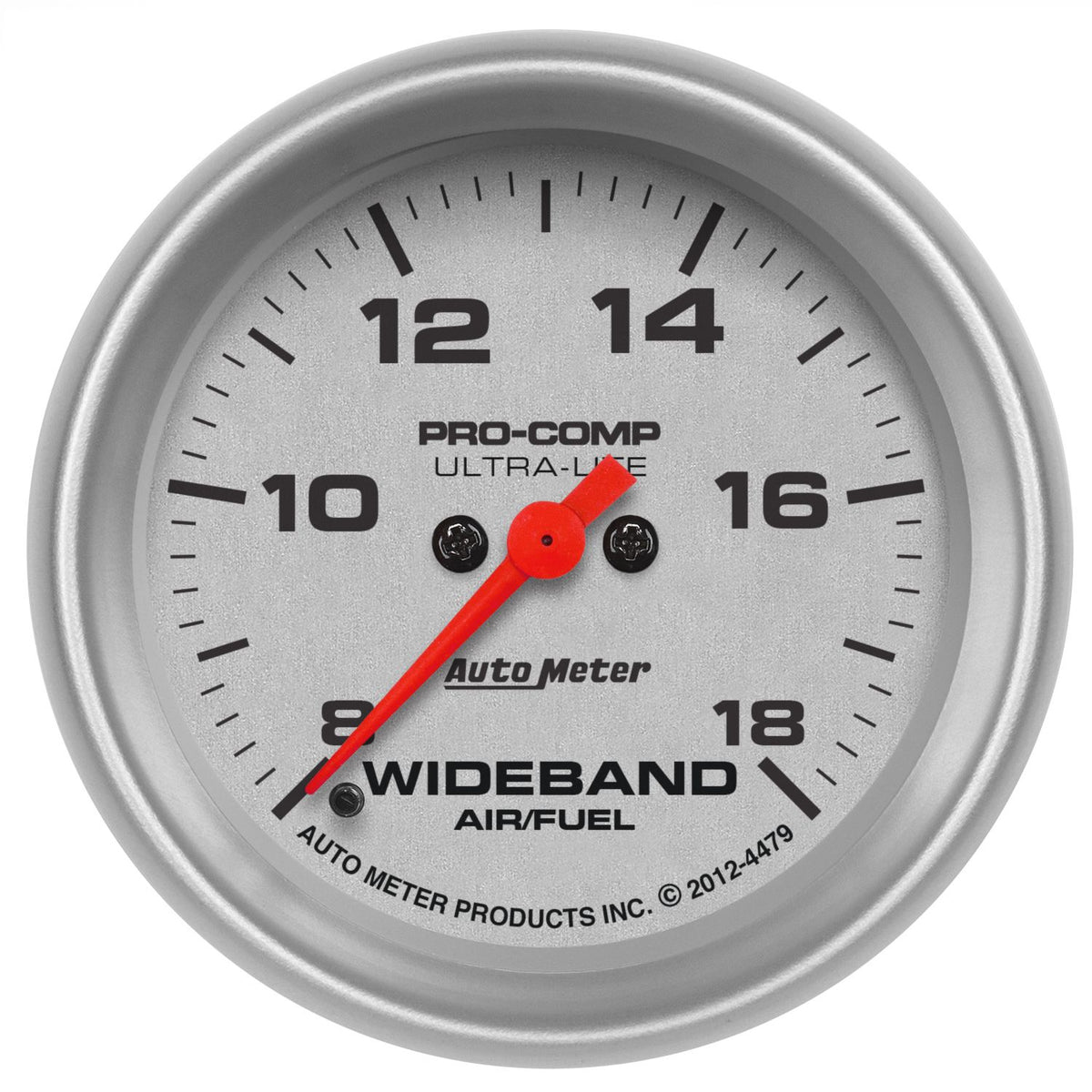 AutoMeter 2-5/8" WIDEBAND AIR/FUEL RATIO, ANALOG, 8:1-18:1 AFR, ULTRA-LITE (4479-SP)