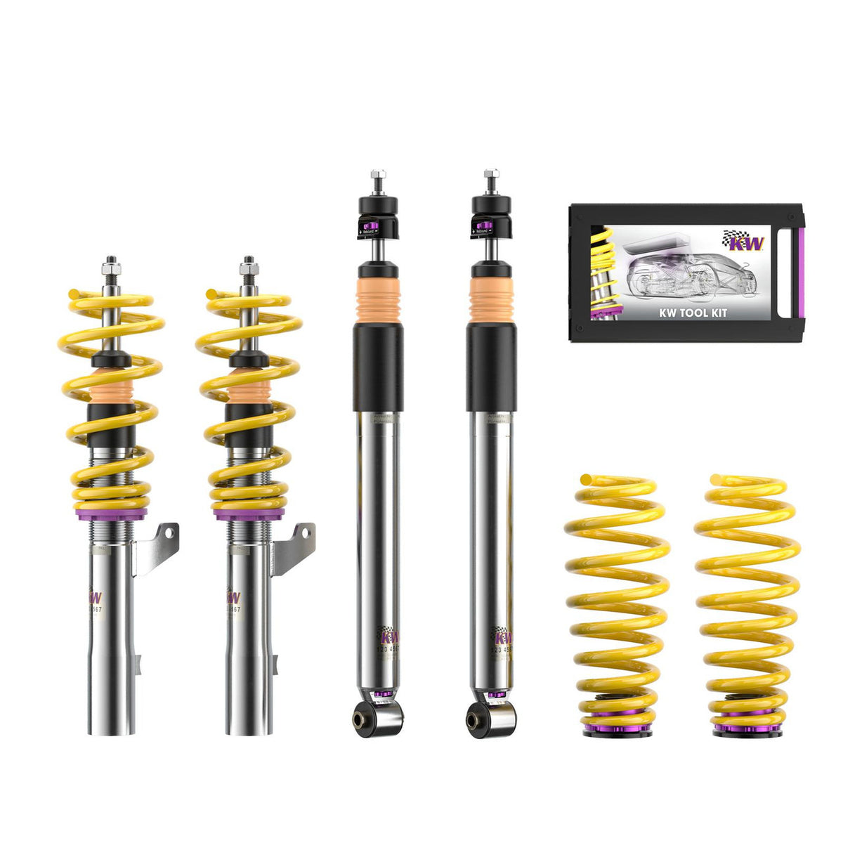 KW Coilover Kit V3 35245002 for Subaru Impreza WRX/STI GDB (2002-2003)