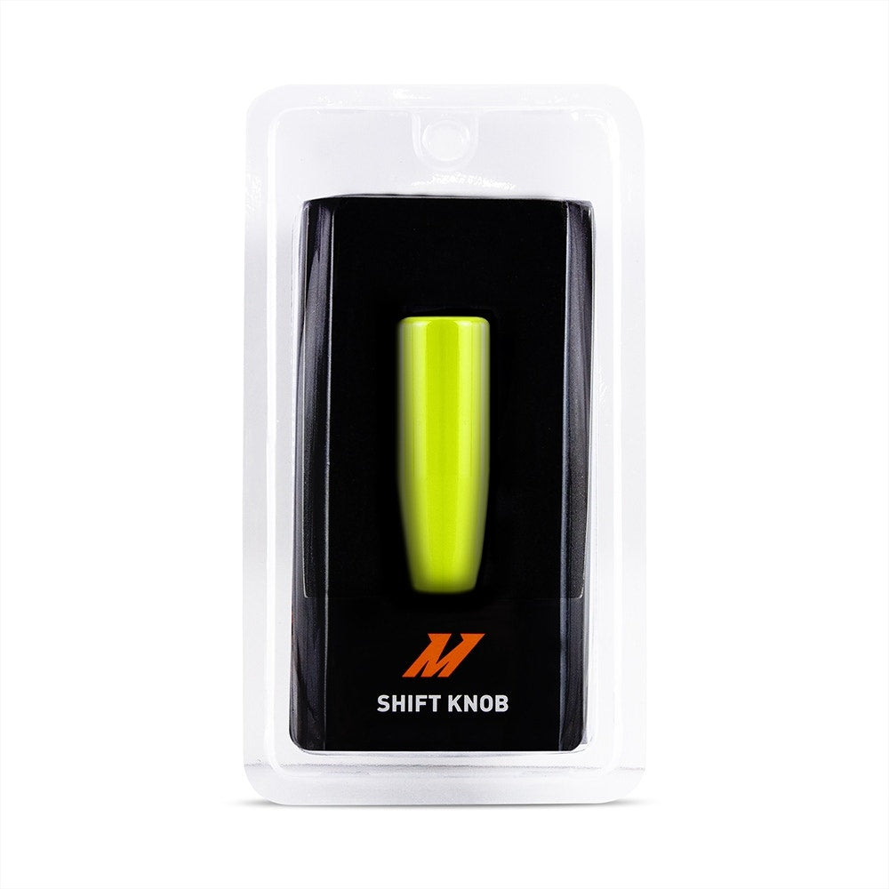 Mishimoto Neon Yellow/Acid Green Weighted Shift Knob for Subaru WRX/STI GRB/GVB/GDB/VAB (2008-2014, 2004-2005, 2015-2021)