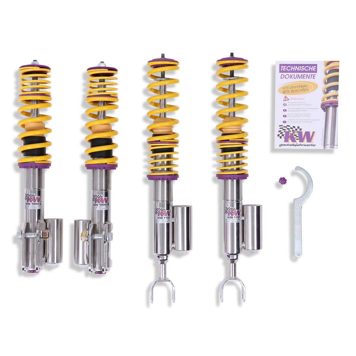 KW Coilover Kit V3 35265006 for Mitsubishi Lancer Evolution VII-IX CT9A (2003-2006)