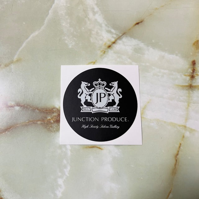 Junction Produce Round Removable Logo Sticker