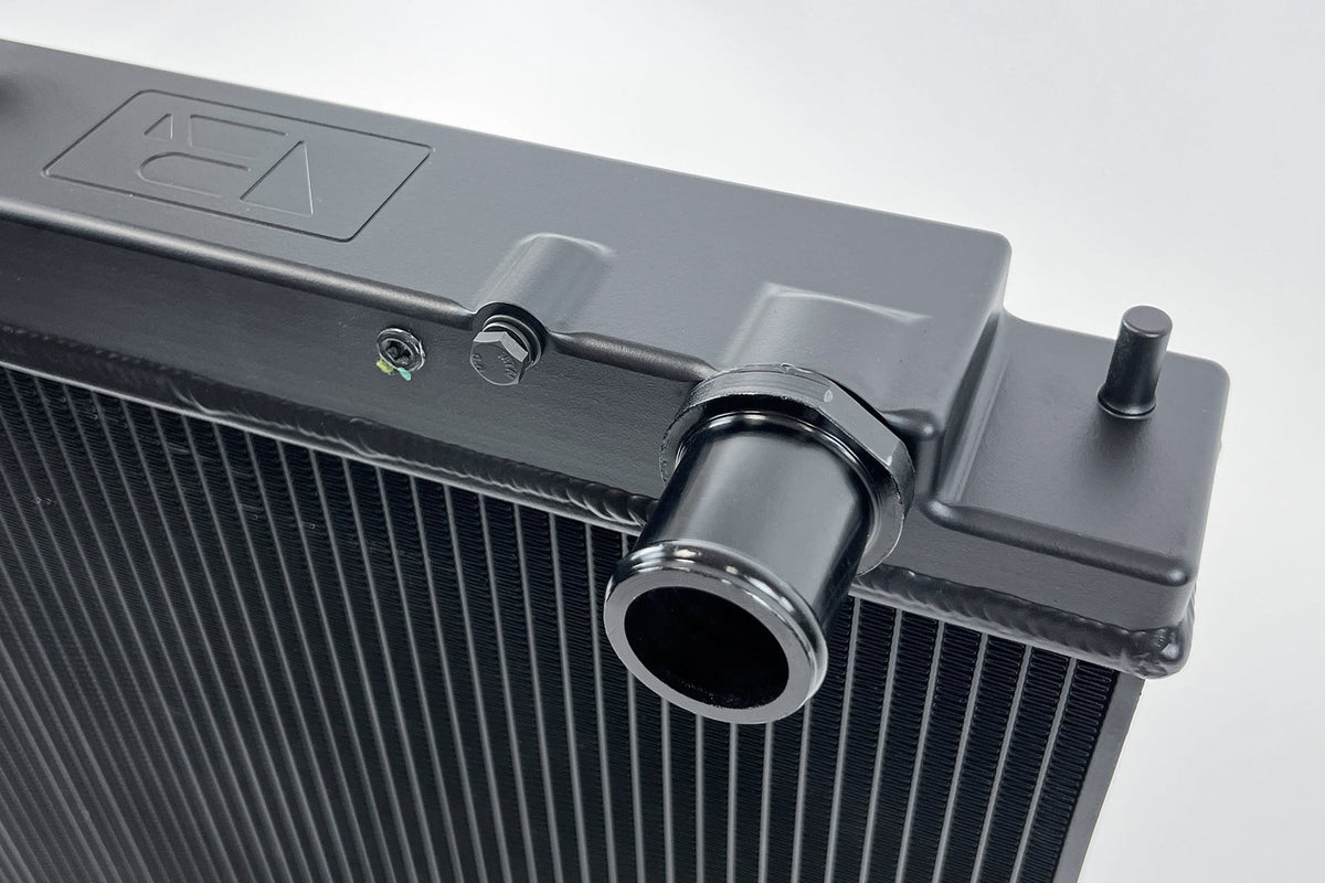 CSF GTS & GT-T Full Billet Aluminum Radiator Blk (Discontinued) for Nissan GT-R R33/R34