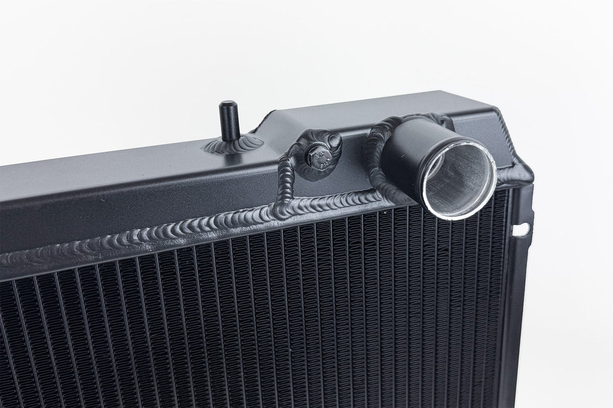 CSF GTS High-Performance All-Aluminum Radiator - Black for Nissan GT-R R32