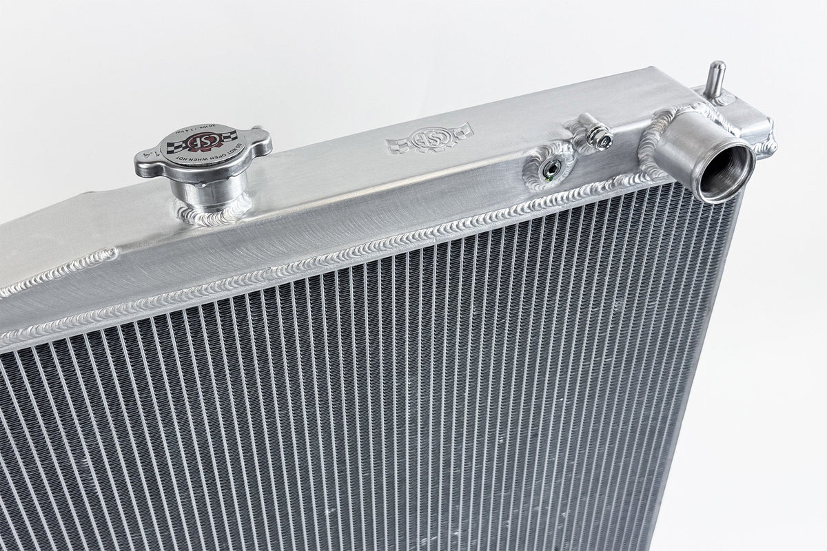 CSF GTS & GT-T High-Performance All-Aluminum Radiator - Silver for Nissan GT-R R33/R34