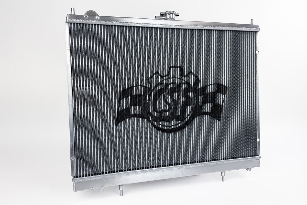 CSF High-Performance All-Aluminum Radiator - Silver for Nissan GT-R R34