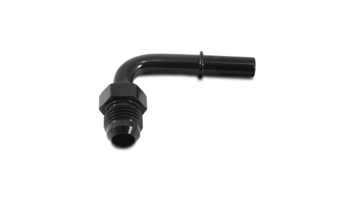 Vibrant 90 Degree Male AN Flare Push-On EFI Adapters