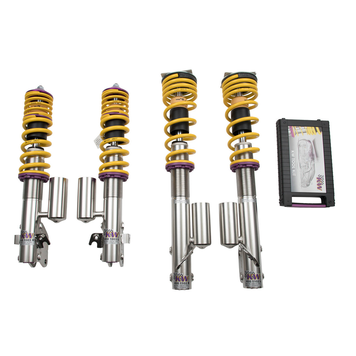 KW Coilover Kit V3 35245013 for Subaru Impreza WRX/STI GDB (2004)