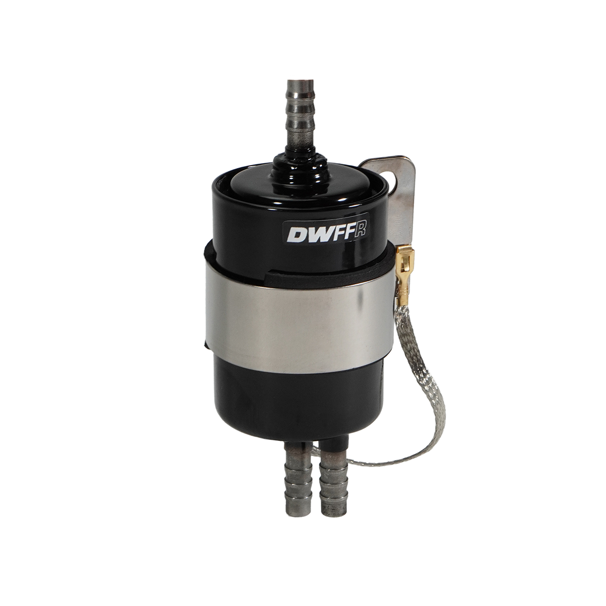 DeatschWerks 10 Micron 3/8" Barb Fuel Filter Regulator