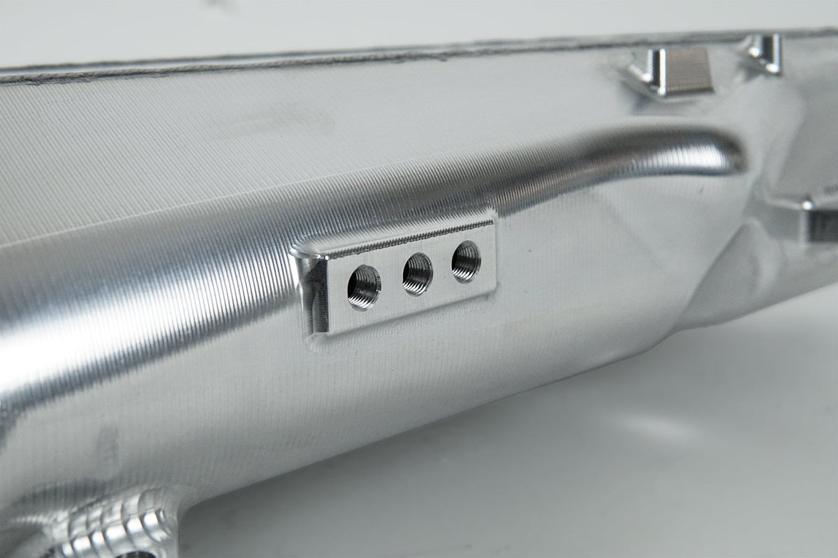 CSF BMW B58 Charge-Air Cooler Manifold - Raw Billet for Toyota GR Supra A90