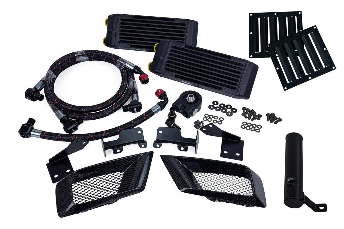 CSF Dual Engine Oil Cooler Kit for Honda Civic Type R FL5
