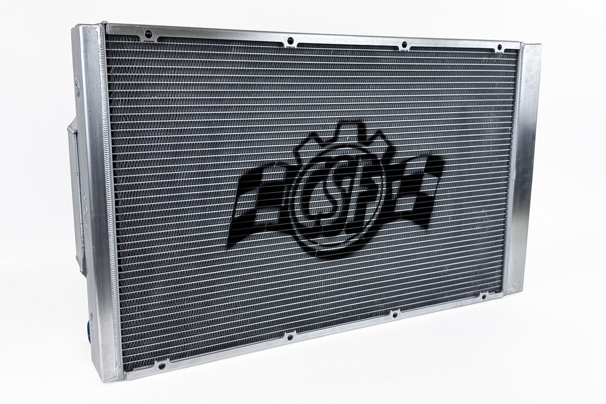 CSF Motorsport Dual-Pass Radiator with Shroud + 14" SPAL brushless fans & harnesses