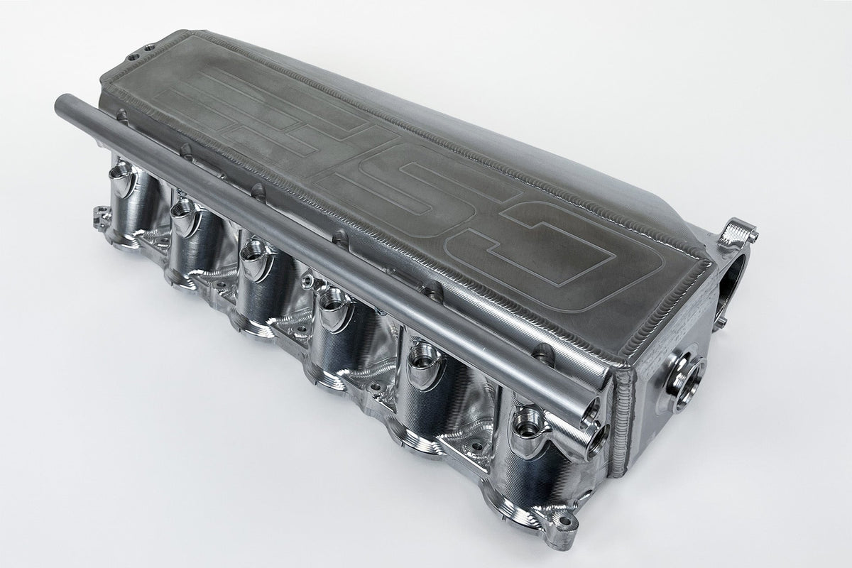 CSF BMW Gen 2 B58 Race X Charge Air Cooler Manifold - Custom Finish for Toyota GR Supra/Supra A90