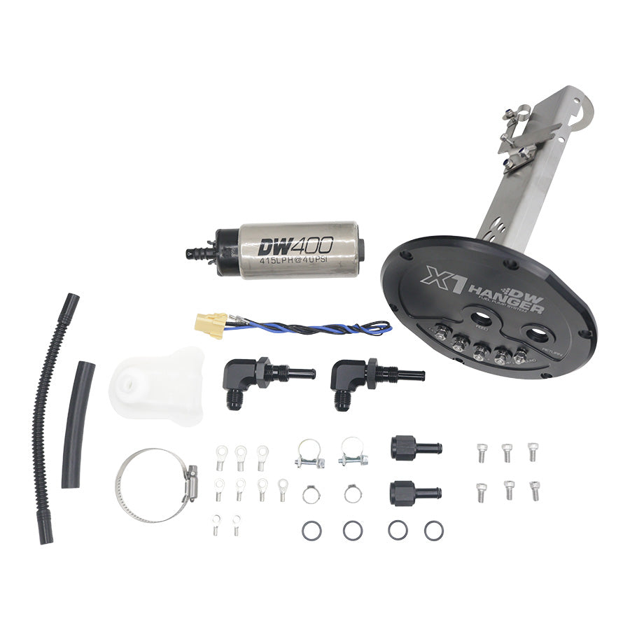 DeatschWerks X1 Fuel Pump Hanger w/ DW400 Fuel pump for Nissan 240SX/Silvia S13