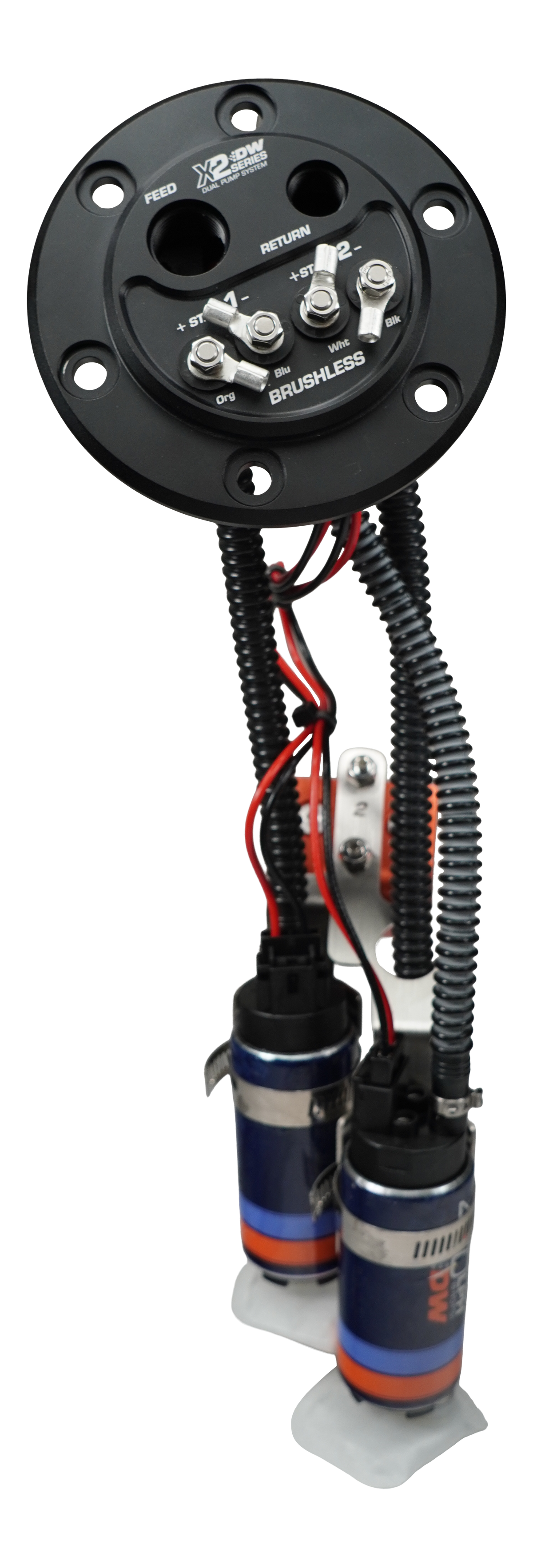 DeatschWerks X2 Fuel Pump Hanger w/DW420 Fuel pumps for Honda/Acura Civic/Integra EG/EK9/DC2