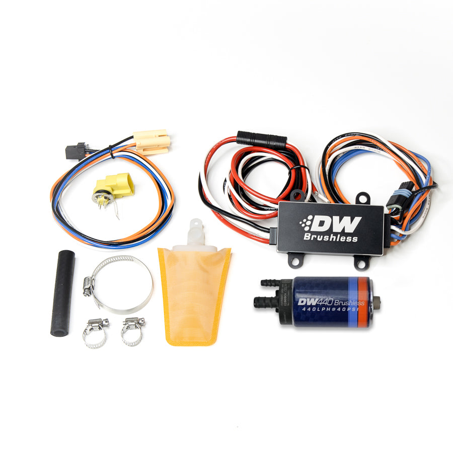 DeatschWerks DW440 Brushless Fuel pump w/2-speed controller for Nissan 240SX/Silvia S14/S15