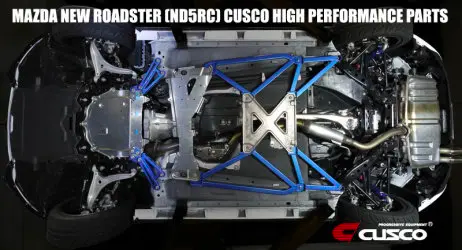 Cusco Power Brace Floor, Front-Side for Subaru WRX VAB (2015-2021)