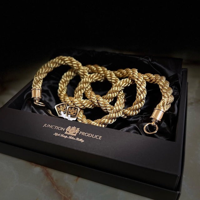 Junction Produce Gold Tsuna Rope & Fusa Tassel Set