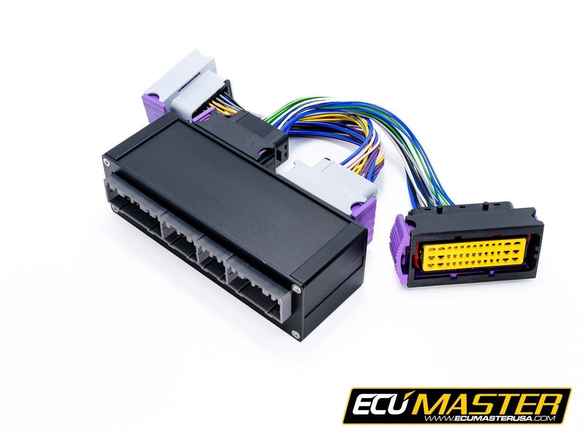 ECUMaster Mitsubishi EVO 7 PNP for EMU Black