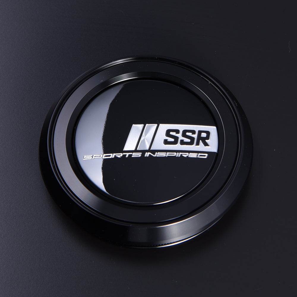 SSR Wheels Aluminum Center Cap Black A-Type *Super Low