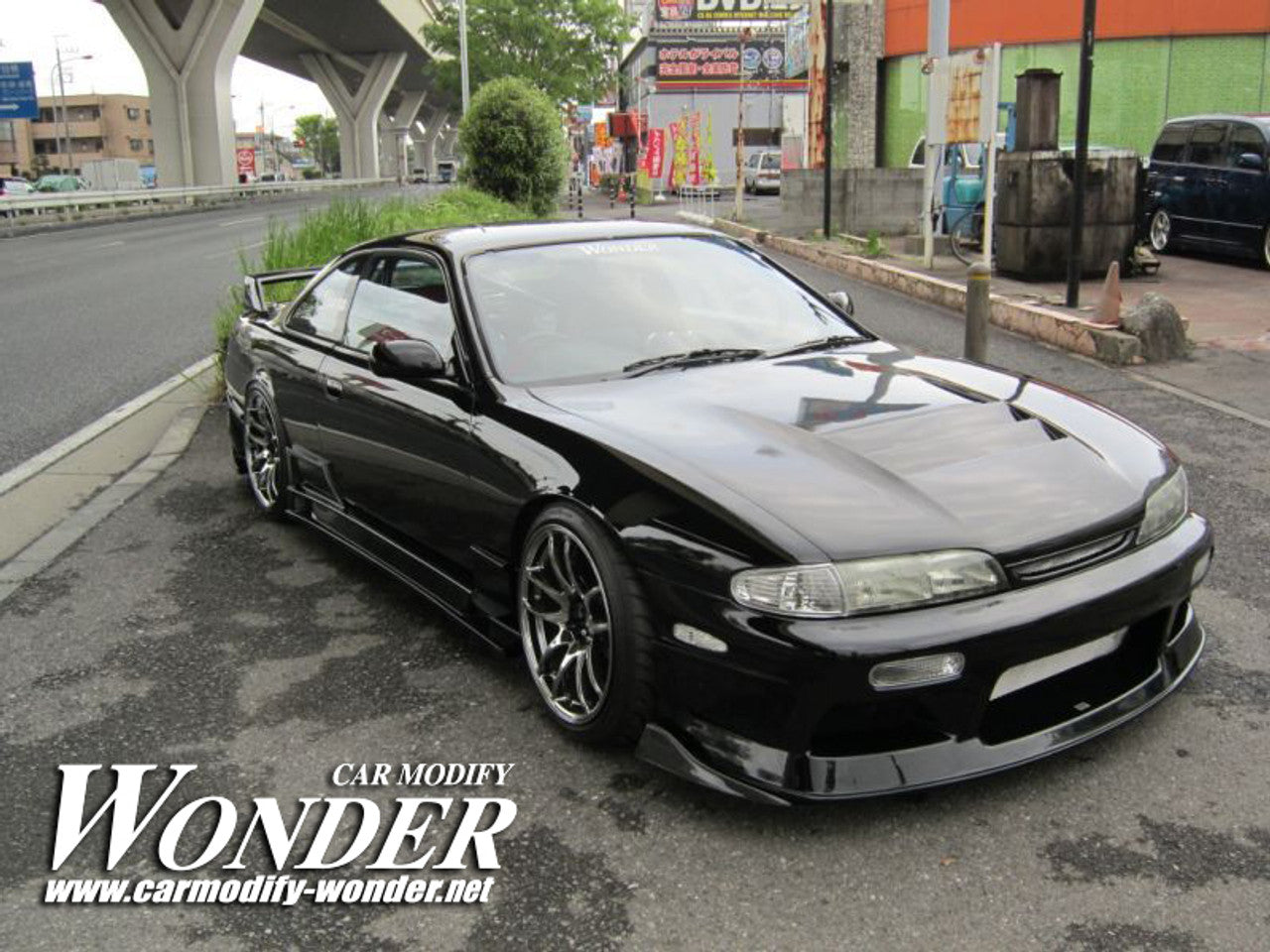 Car Modify Wonder Lotus Hood for Zenki (95-96 S14)