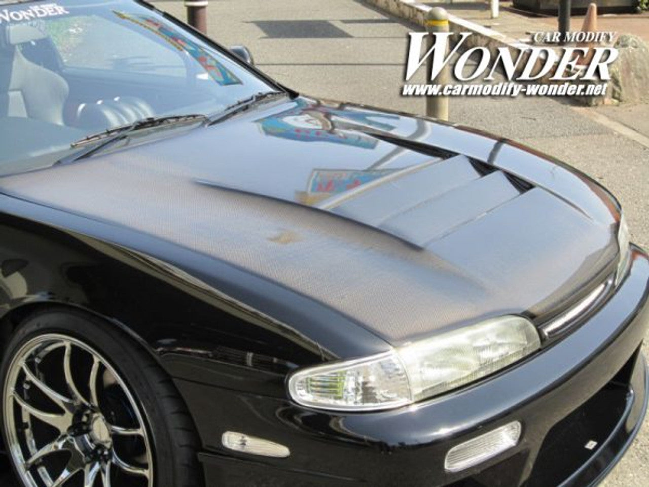 Car Modify Wonder Lotus Hood for Zenki (95-96 S14)
