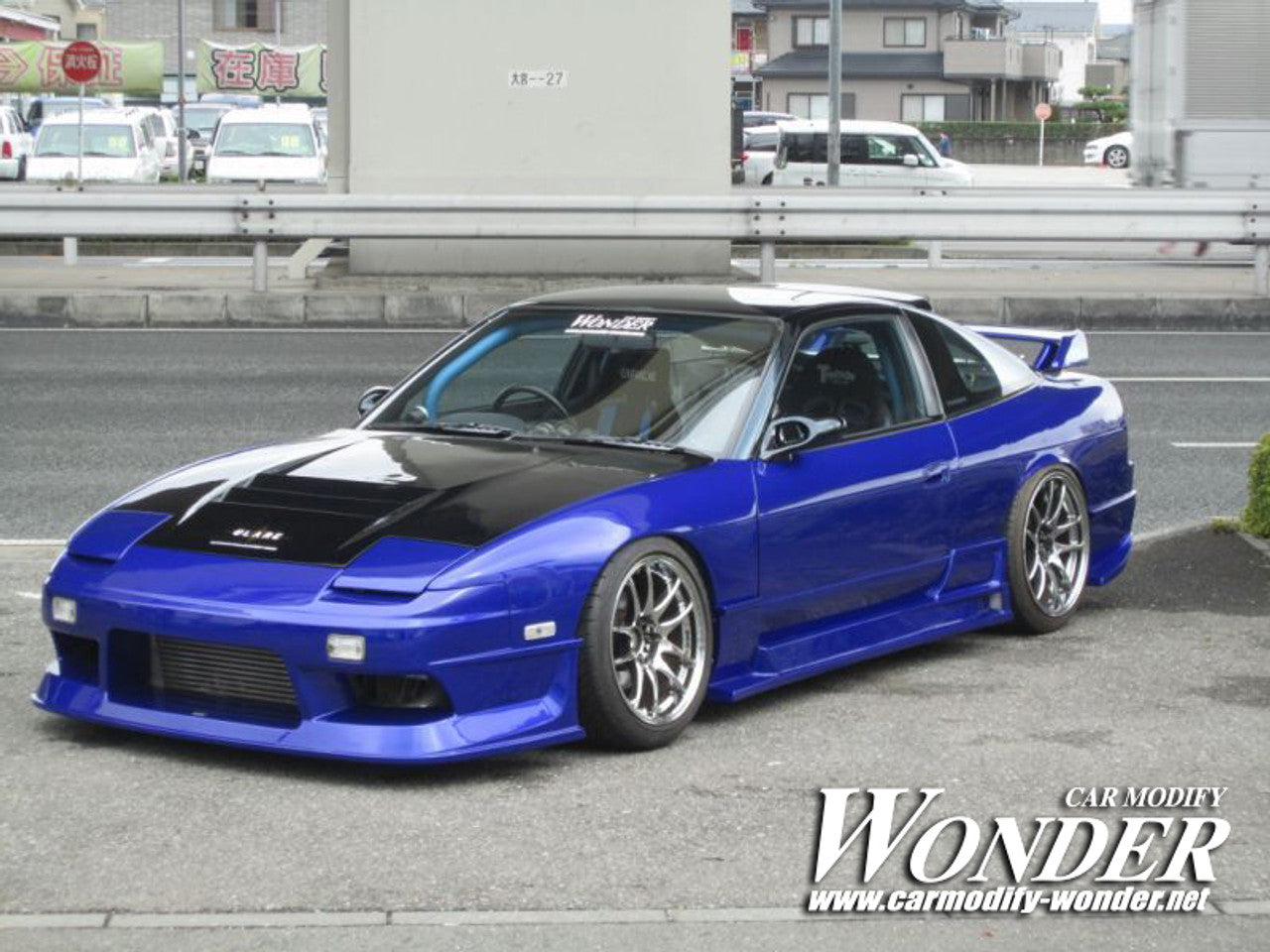 Car Modify Wonder Glare Side Skirts for Silvia (89-95 S13)