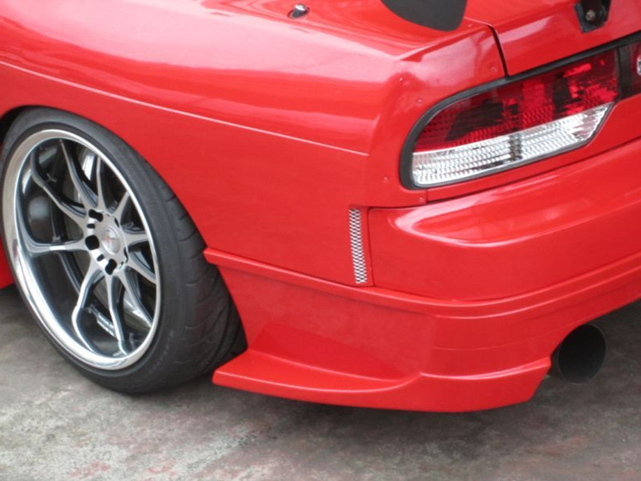 Car Modify Wonder SD Glare 50mm Rear Fenders for 180SX (89-95 S13)