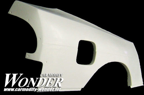 Car Modify Wonder SD Glare 30mm Rear Fenders for 180SX (89-95 S13)