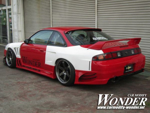 Car Modify Wonder Glare 50mm GT Front Fenders for Kouki (96-98 S14)