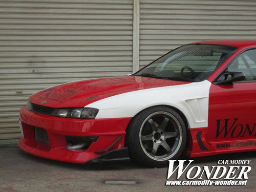 Car Modify Wonder Glare 50mm GT Front Fenders for Kouki (96-98 S14)