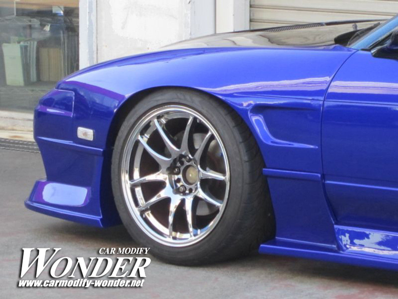 Car Modify Wonder SD Glare 30mm Front Fenders for 180SX (89-95 S13)